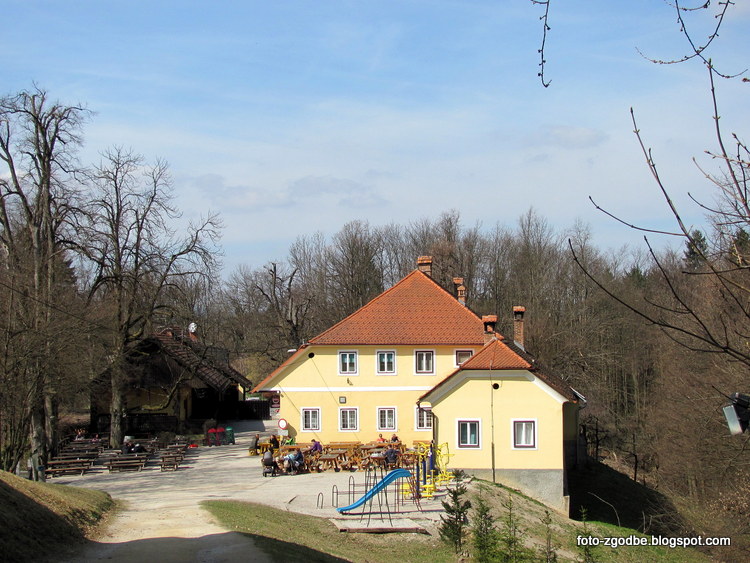 Cankarjev vrh, gostilna Rožnik, Ljubljana