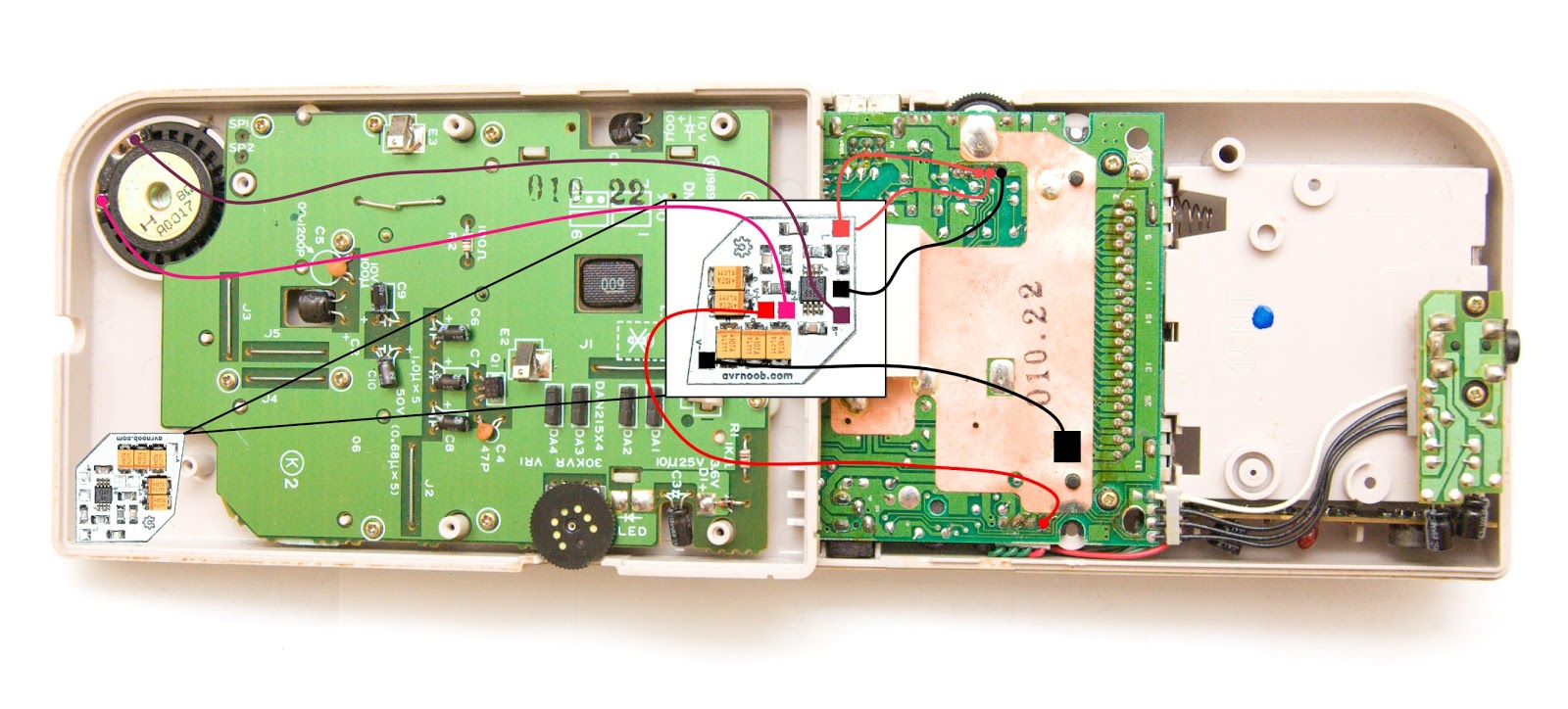 Making Electronics: GBAmp2 wiring guide for DMG-001 console