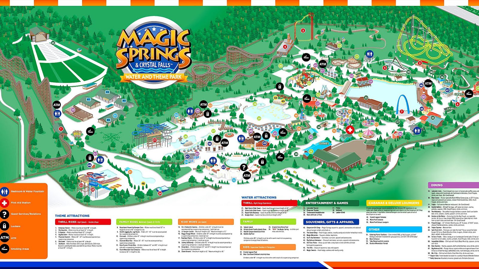 Magic Springs and Crystal Falls Park Trip to Park