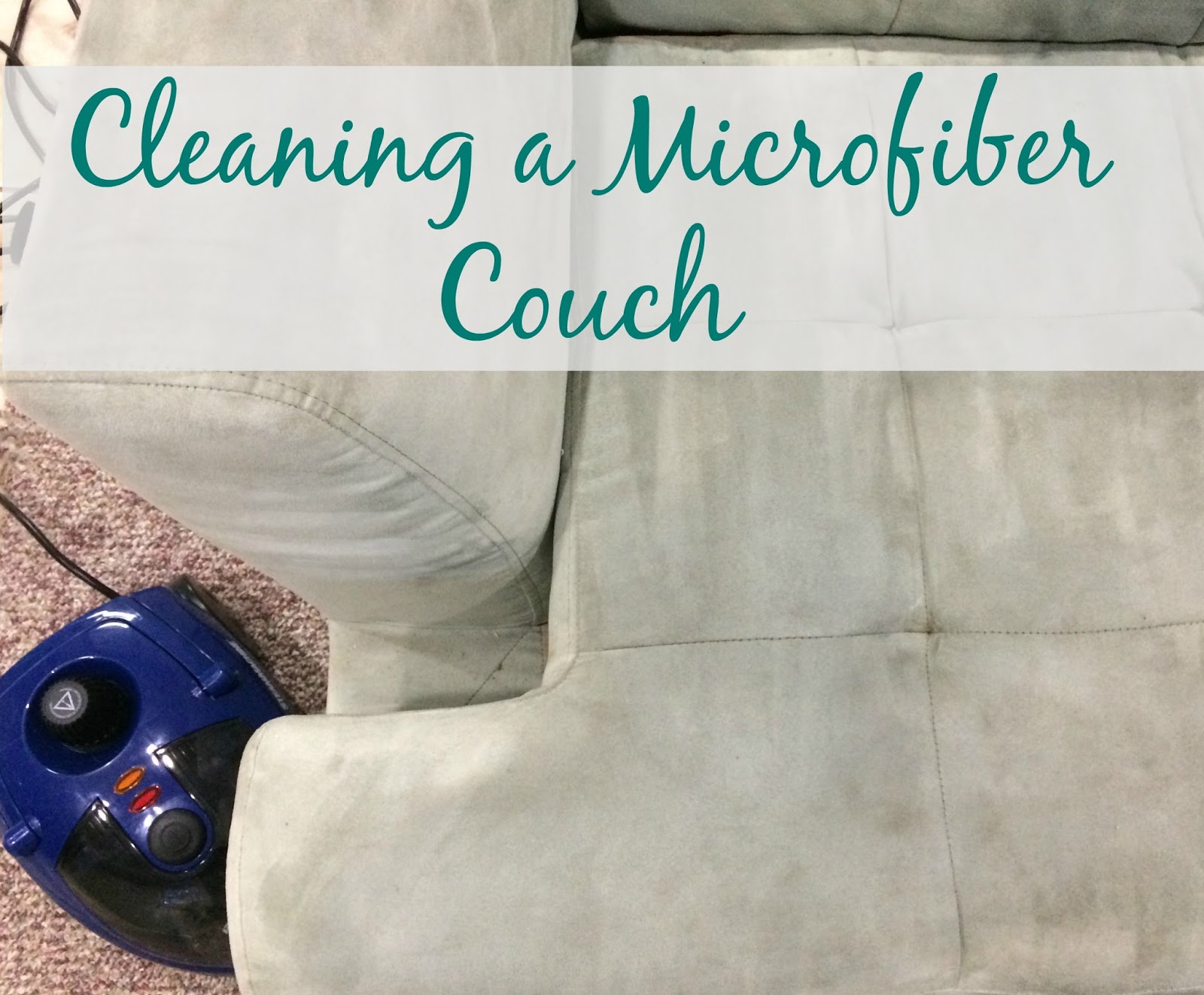Microfiber Couch Cleaning with Rubbing Alcohol