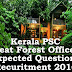 Kerala PSC - Expected Questions for Beat Forest Officer 2016 - 27