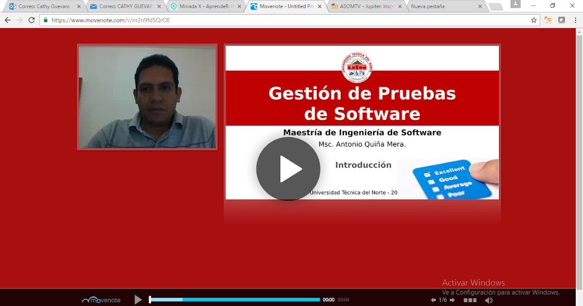 Gestión de Pruebas de Software: Video - Introducción a la Gestión de ...