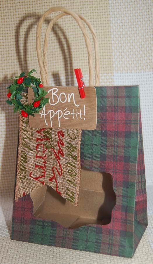 Lynn's Craft Blog Xmas Gift Bags for Baked Goods