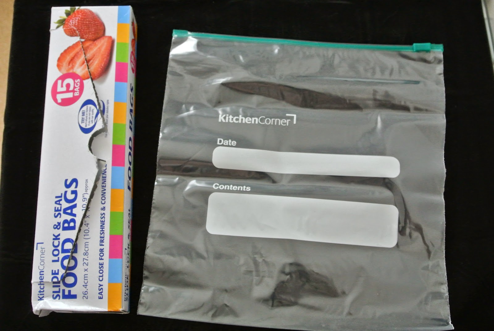 Bargain Brit Buys Poundland Slide Lock & Seal food bags