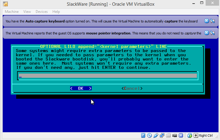 tentang komputer dan jaringan: cara menginstal slackware di virtualbox