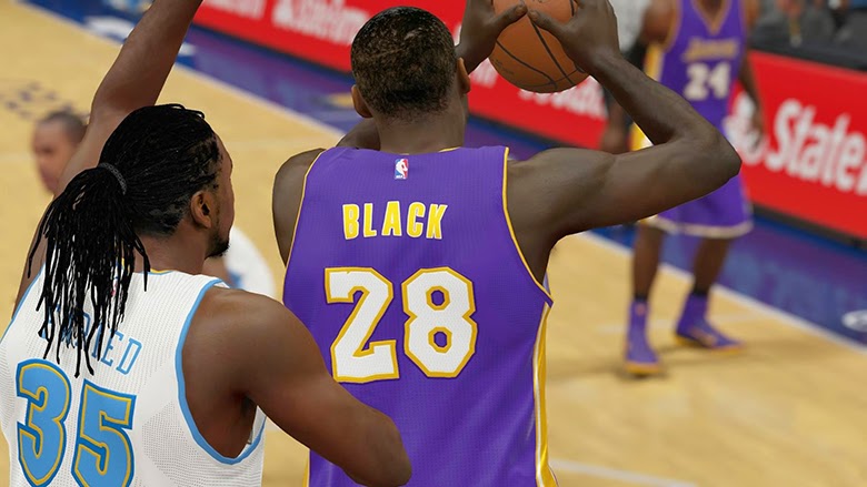 NBA 2K15 Roster Update - Tarik Black to Lakers