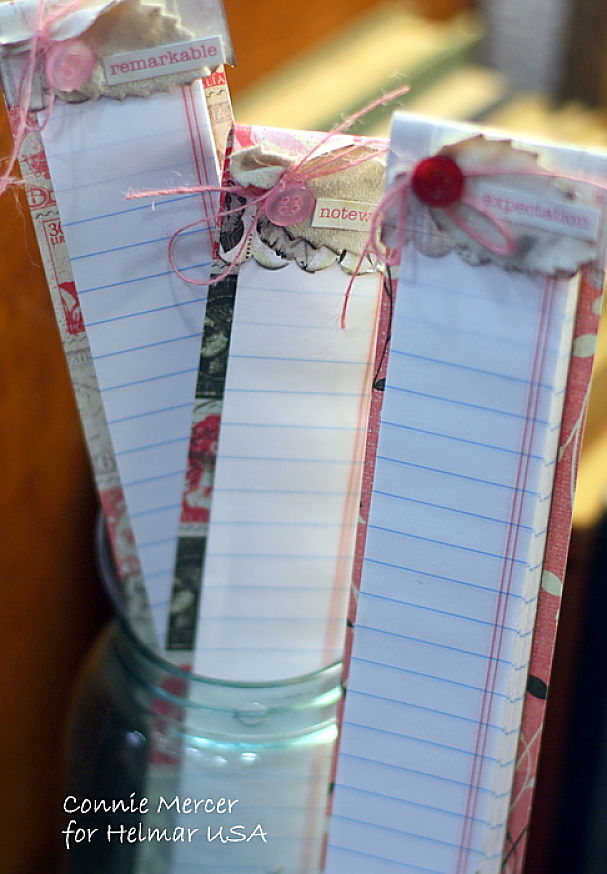 crafty goodies Another way to make those note pads