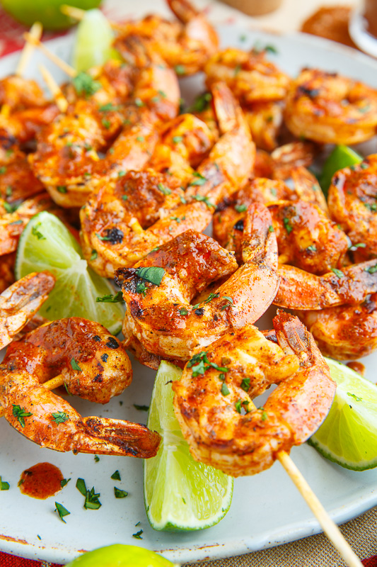 Taco Lime Grilled Shrimp Recipe on Closet Cooking