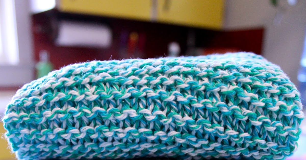 Bossy Italian Wife : Stuff I Use: Knitted Dish Towels   Giveaway