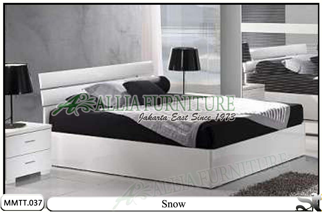 Tempat Tidur Modern Minimalis Snow Tempat Tidur Modern Minimalis Snow