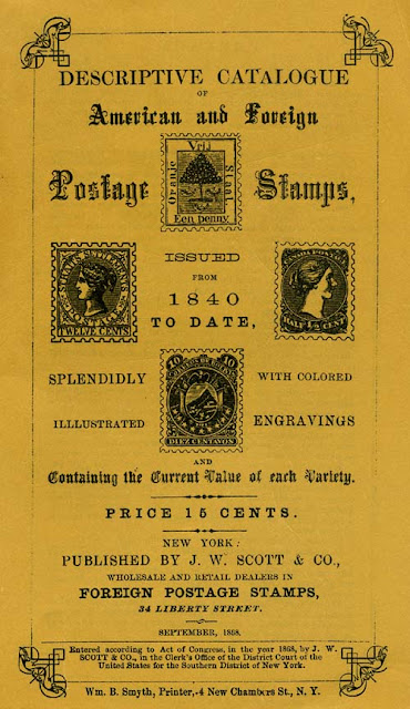 early scott stamp catalog