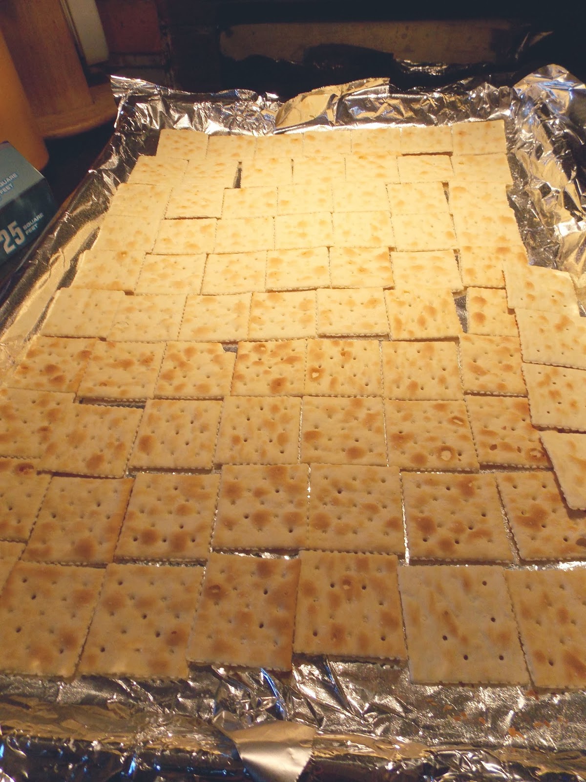 The Farmhouse in the Field Homemade Holiday Surprise "Heath" Bars