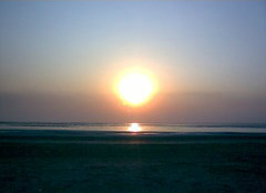Sunset at Dumas Beach