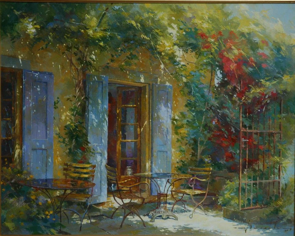 Johan Messely 1927 | Belgian painter | The Secret Gardens