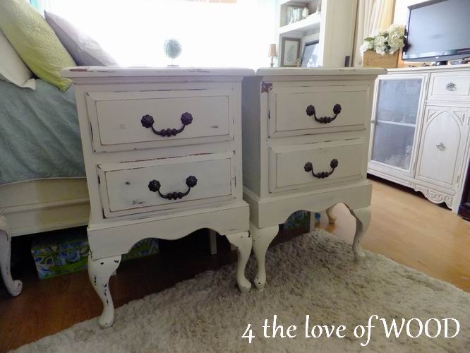 4 the love of wood HOW TO ADD LEGS to nightstands
