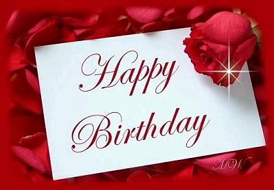 Imagenes de Cumpleaños con Rosas Rojas, parte 1 - IMÁGENES PARA