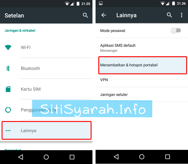 cara rubah kata sandi wifi android