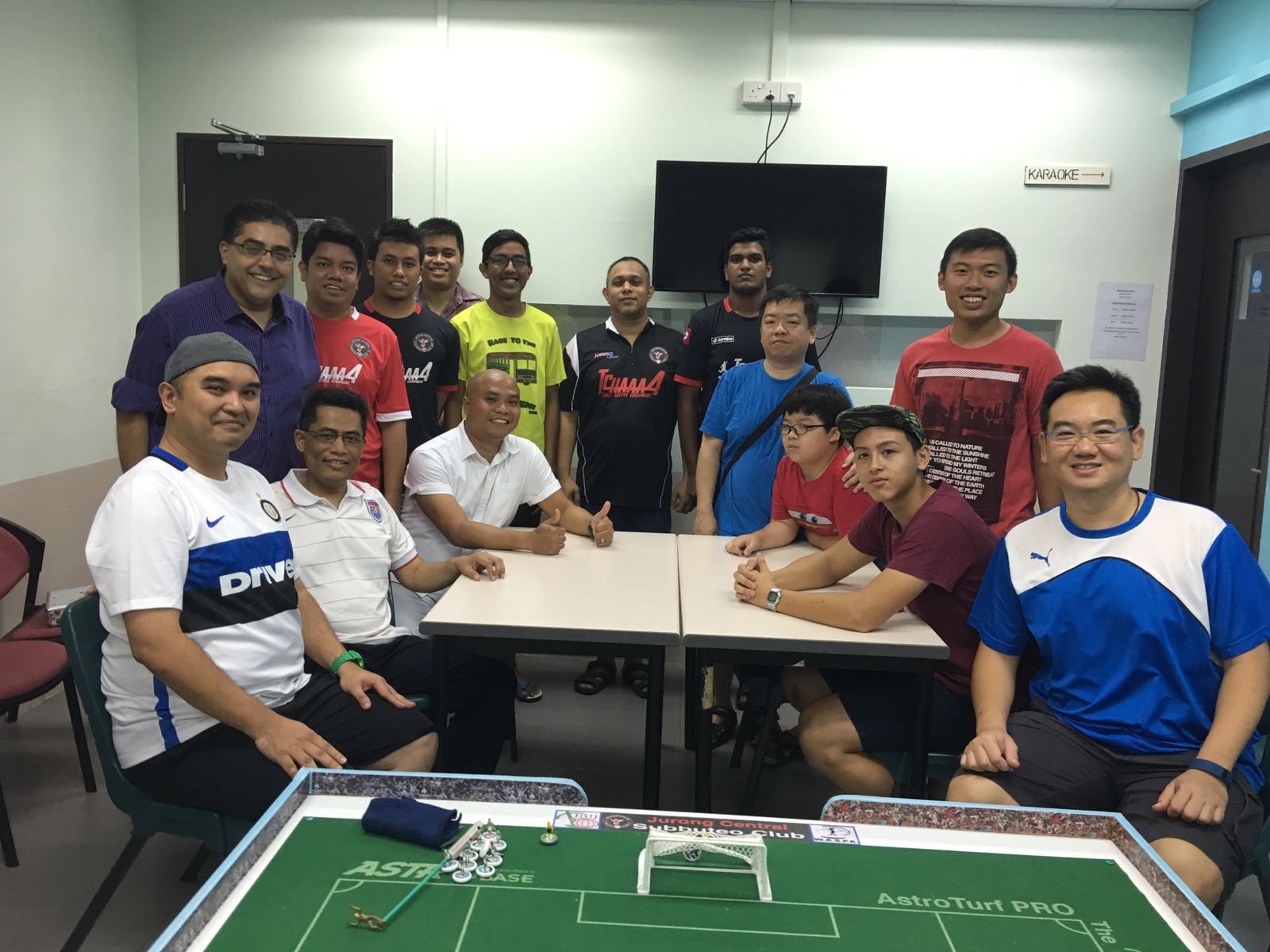 World Amateur Subbuteo Players Association Bernard Lim wins in Singapore!