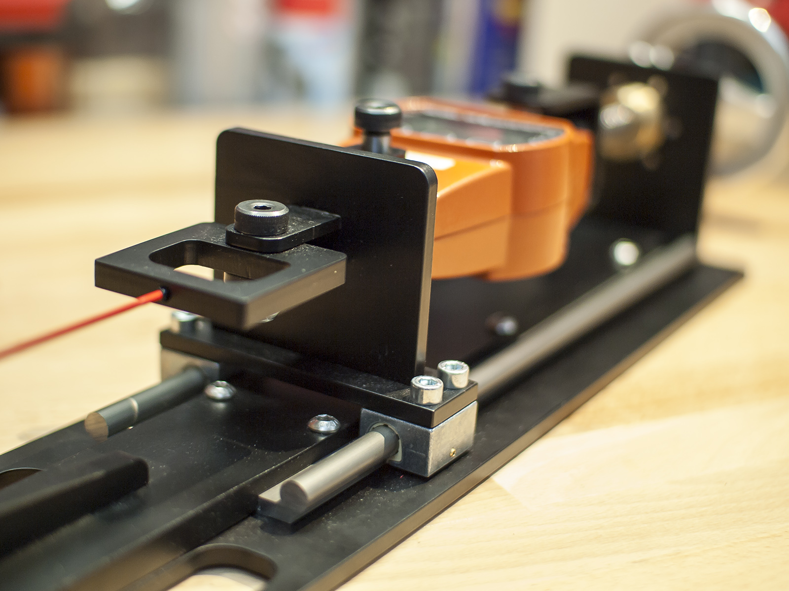 Blackcat wheels Spoke tensiometer calibration jig production version!