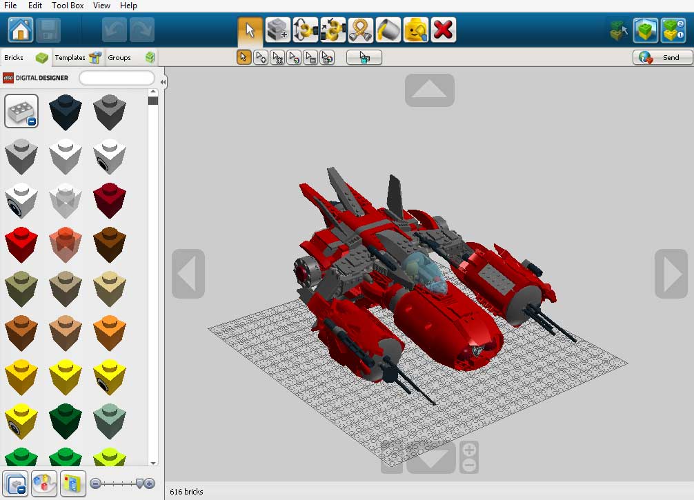 lego digital designer models download star trek