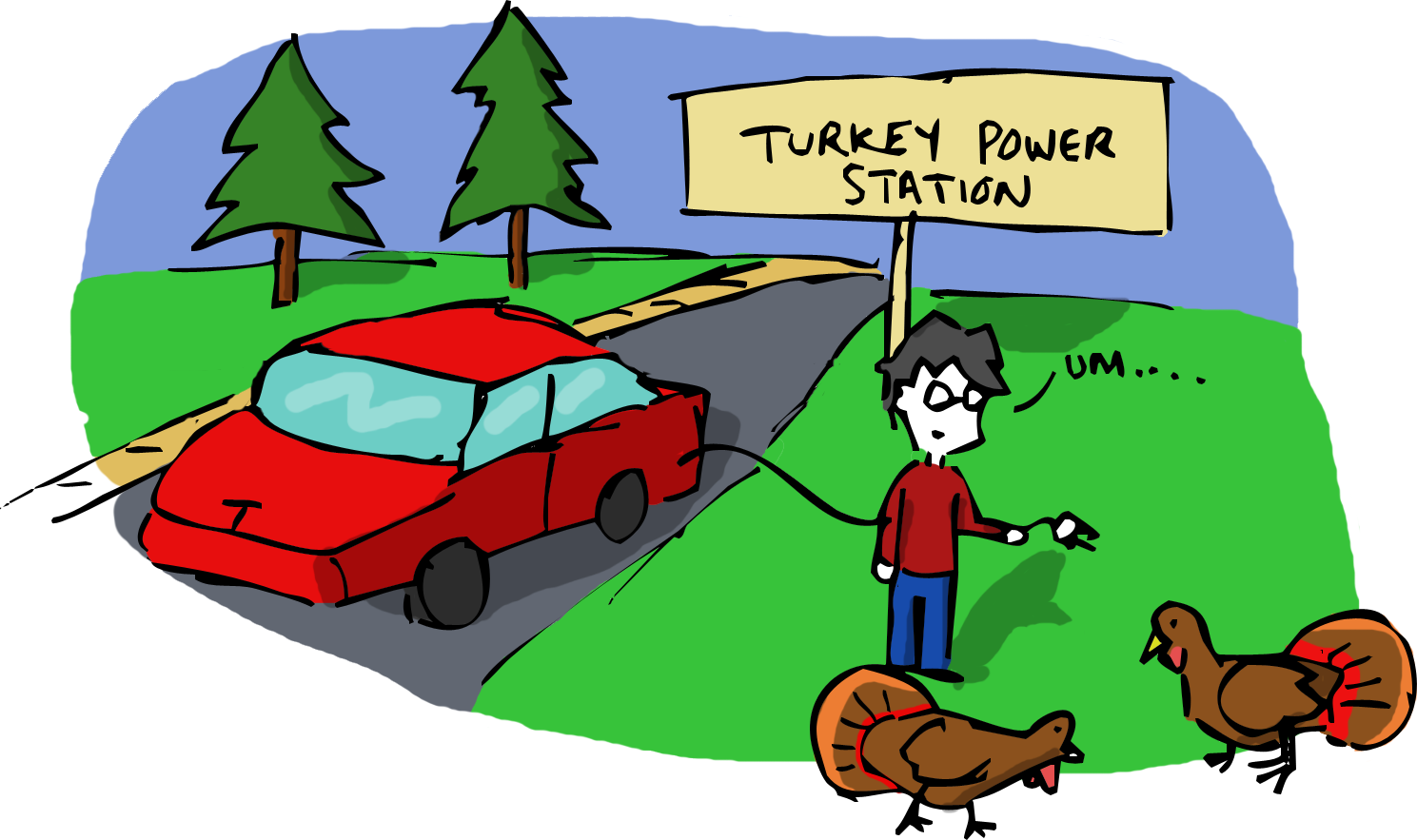 turkey power what does it take to cook