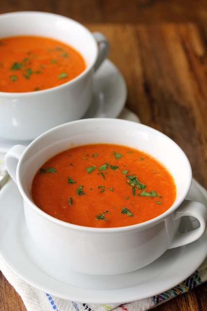 Simple Tomato Soup from Karen's Kitchen Stories. 30 minutes from start to finish. 
