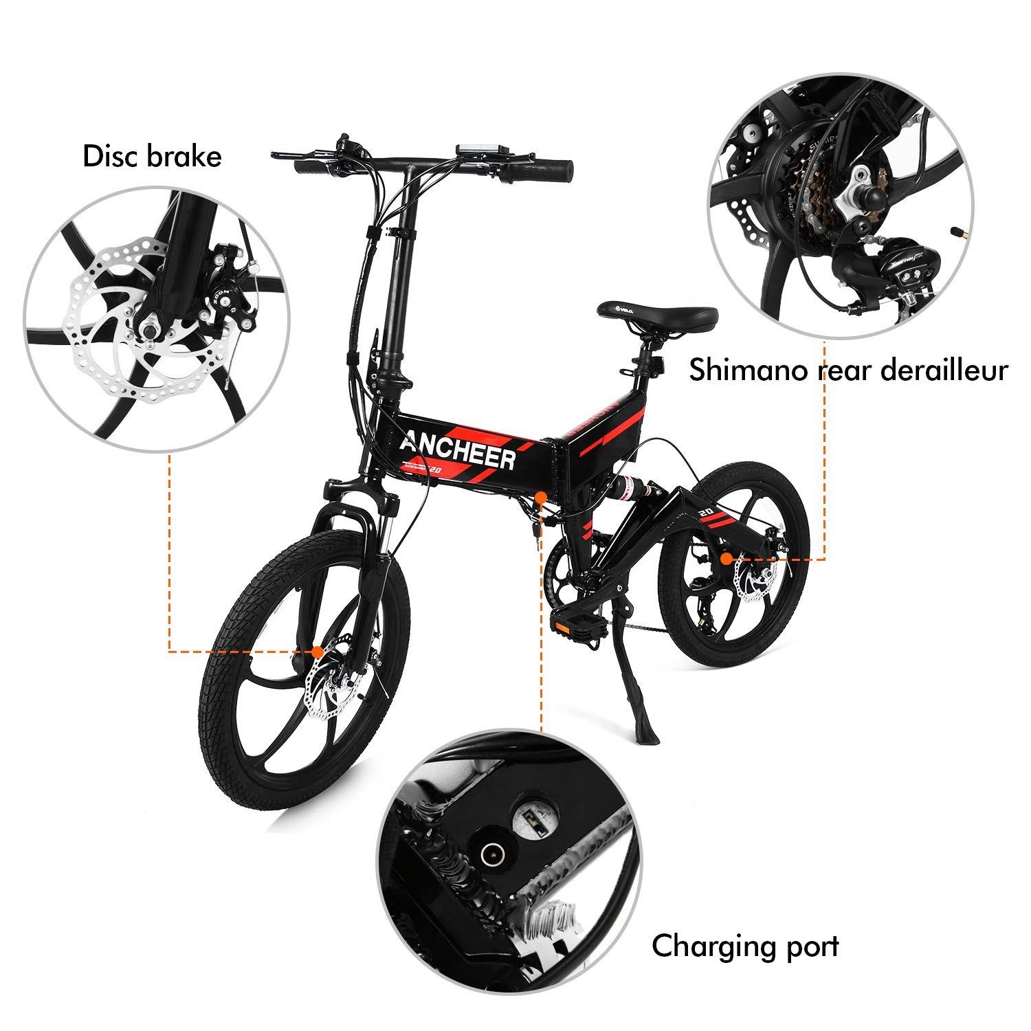 ancheer 20 inch electric bike review