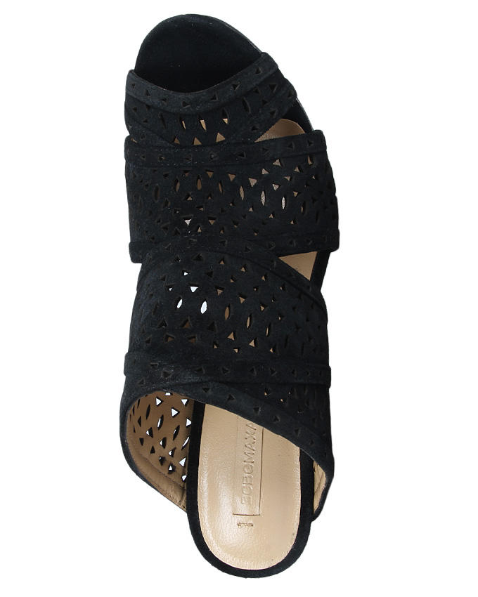 Buy Jumia Shoes at Jumia Bcbgmaxazria OpenToe Suede Slippers Black