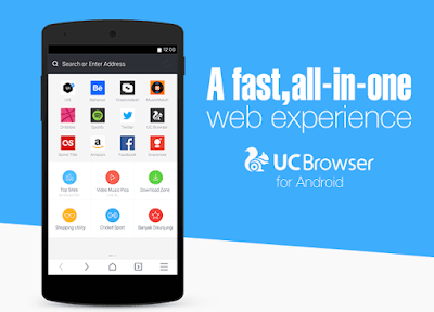 Aplikasi Browser Terbaik - UC Browser Mini Android