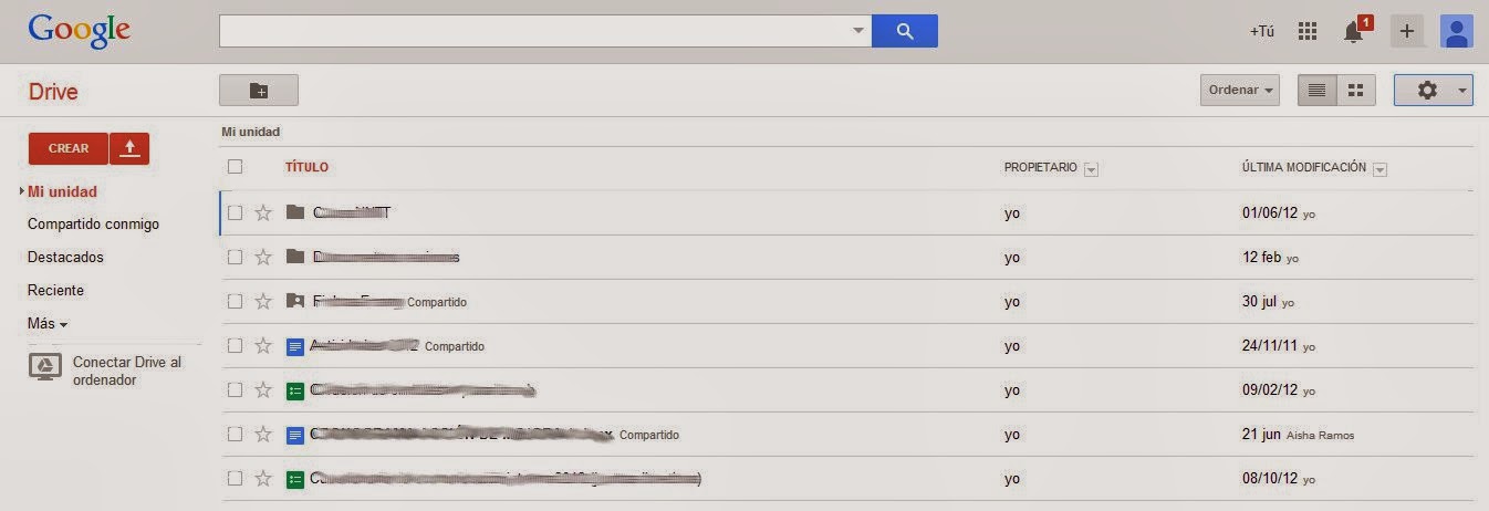 GOOGLE DRIVER: como elaborar documentos desde el google drive