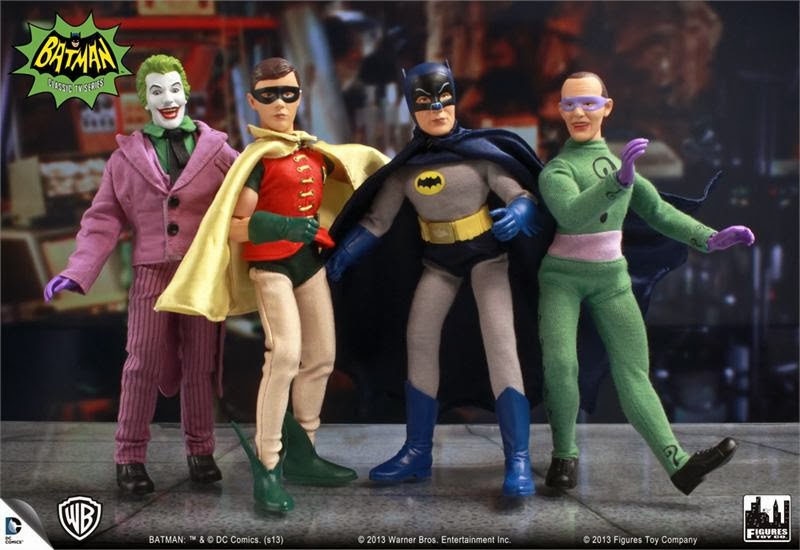 Titans Terrors and ToysAdam West Goes Mego in the Classic TV Batman 8-Inch  Action Figure Series