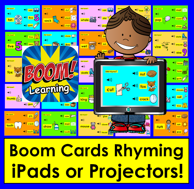 Boom Cards in Google Classroom Learning Activities for Kids