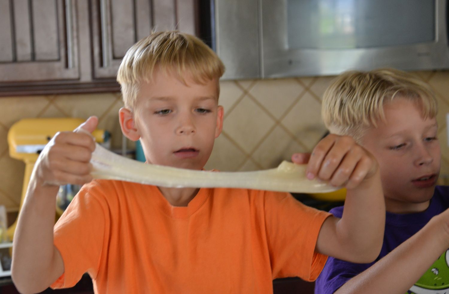 A school of fish Taffy Pull