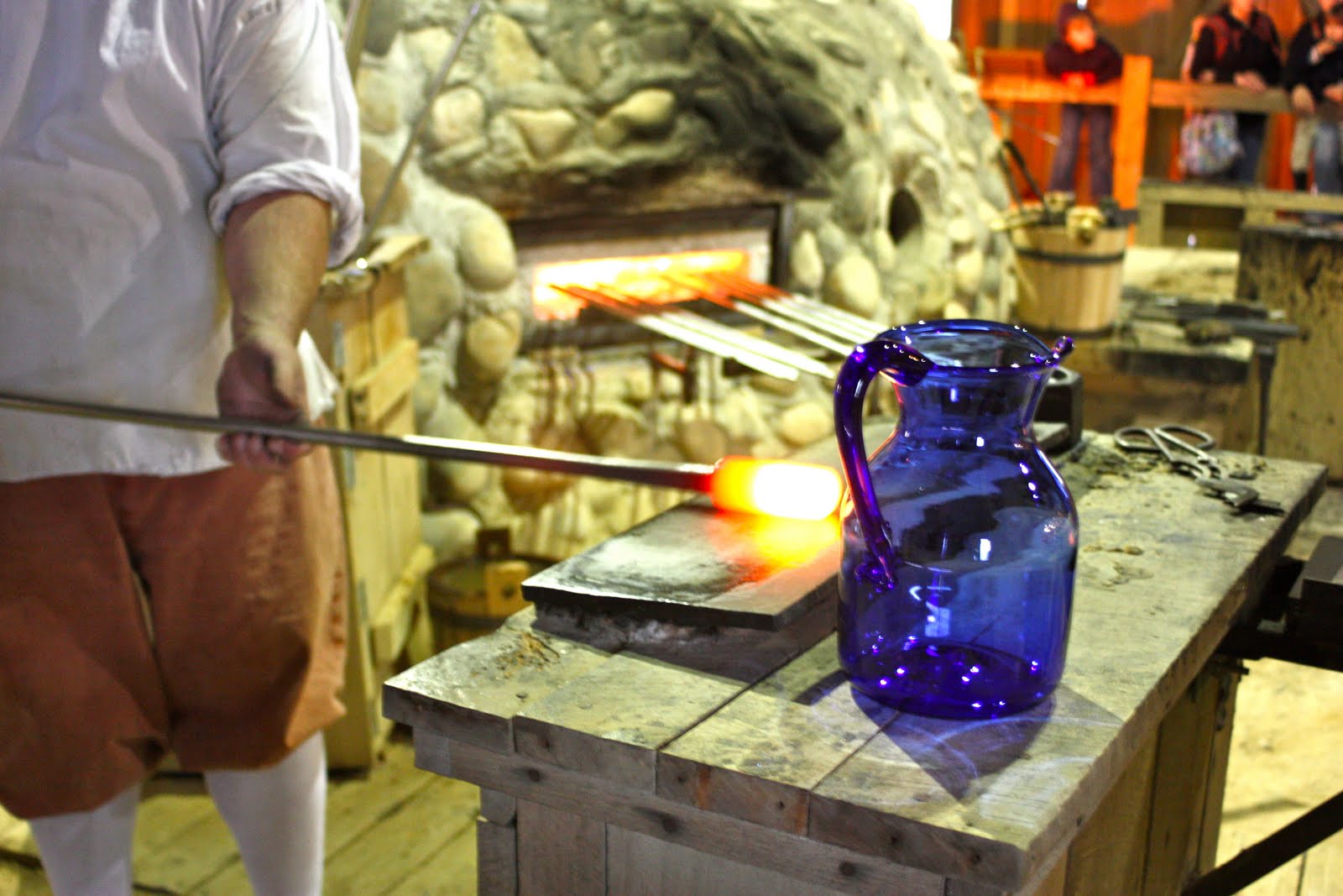 Artful Aspirations by Debbie Bailey Glass Blowing at Jamestown, Virginia