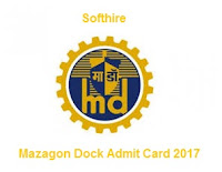 Mazagon Dock Admit Card