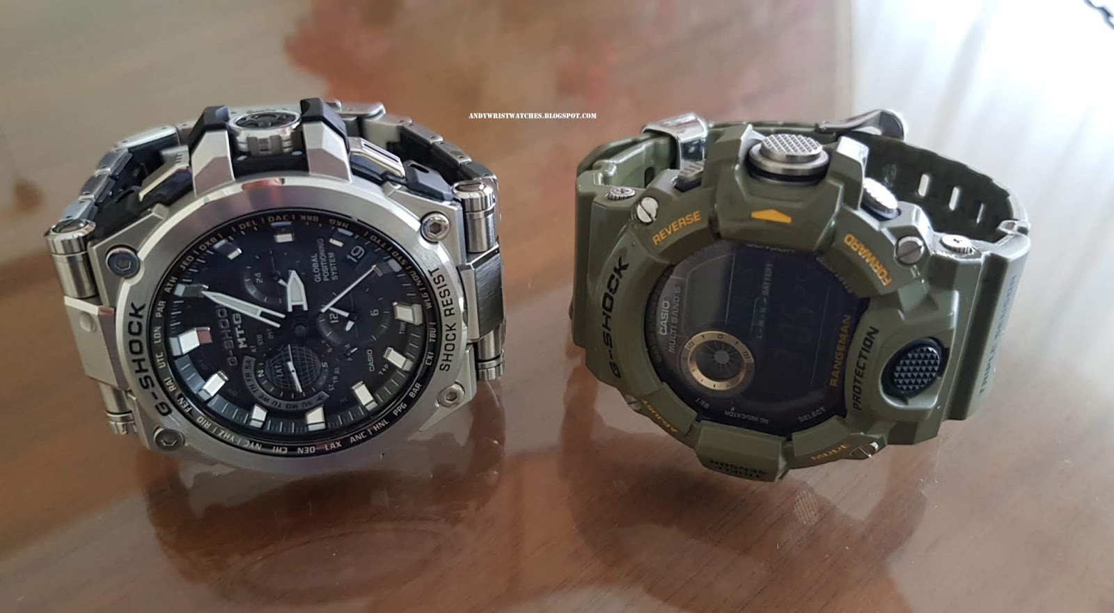 C-segment Wrist Watches: Casio G-Shock MTG-G1000 : The Real GPS 