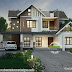 Sloping roof mix 4 bedroom 3000 sq-ft home