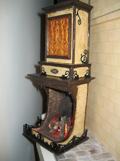 MI MUNDO EN MINIATURA: CHIMENEA TERMINADA