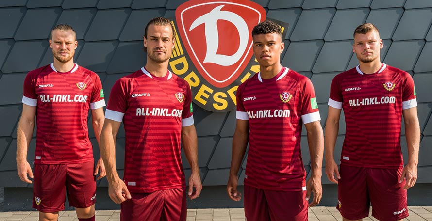 Dynamo Dresden 20-21 Home, Away & Goalkeeper Kit Released ...