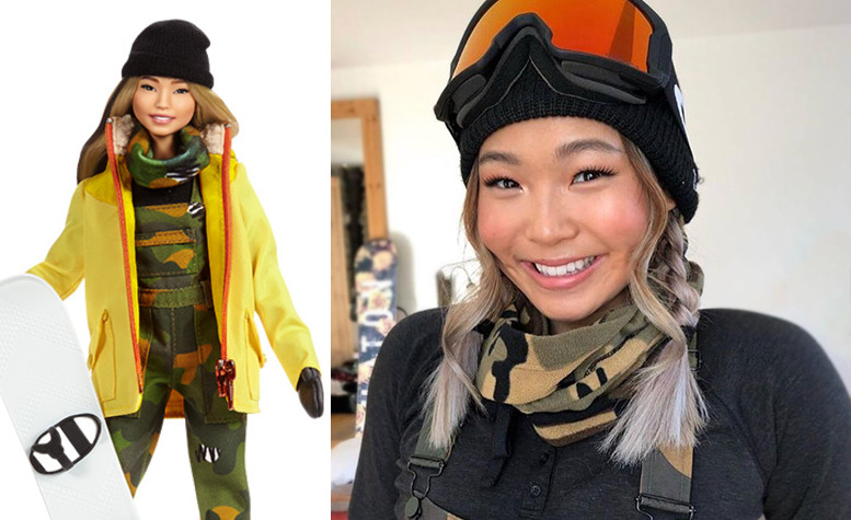 chloe kim barbie