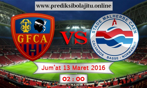 Prediksi Bola GFC Ajaccio vs Caen 13 Maret 2016