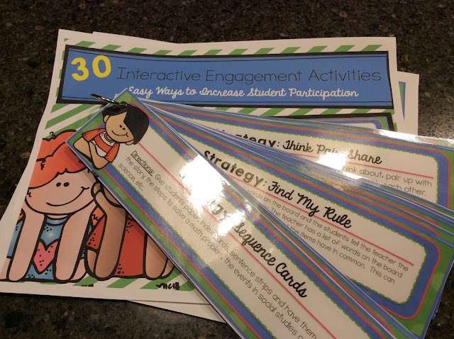 30 Interactive Engagement Activities Principal Principles