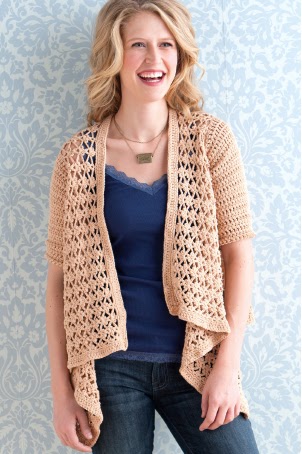 crochet by faye: Simply Crochet Countdown to Fun: Float Vest and Cardigan