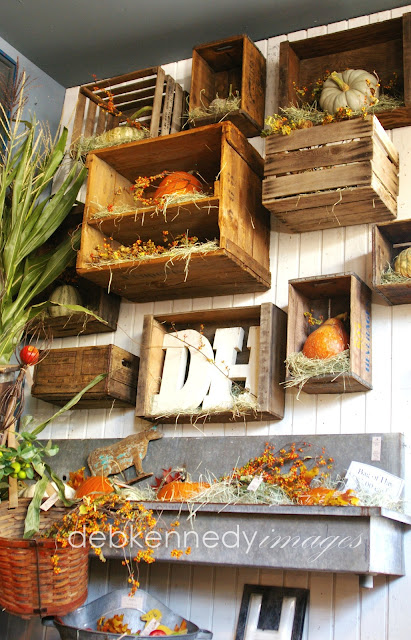 Debi Ward Kennedy | Design Blog: Wall Display Inspiration: Wood Crates