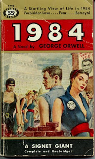 1984 by George Orwell paperback