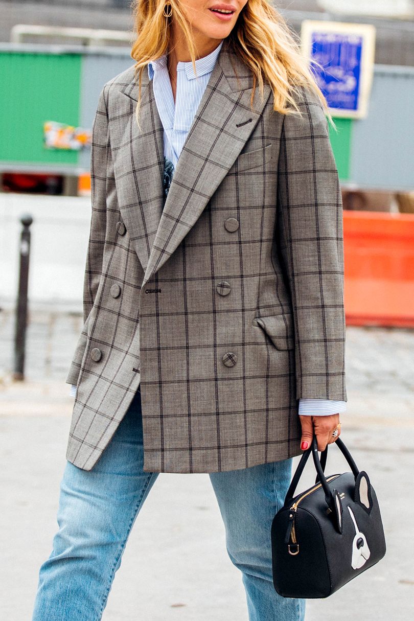 Four Ways To Wear An Oversized Blazer Like A Street Style Star
