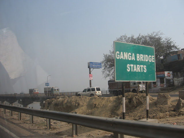 Ganga bridge near Kanpur