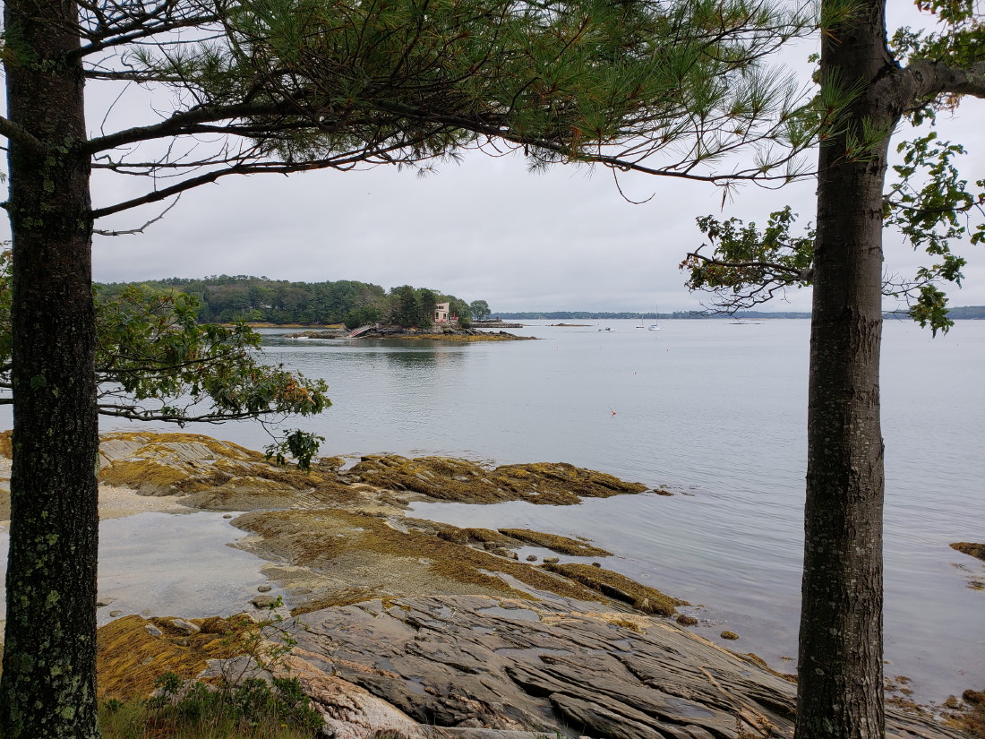 J and B and Lady Blue Winslow Park, Freeport, Maine and Schoodic
