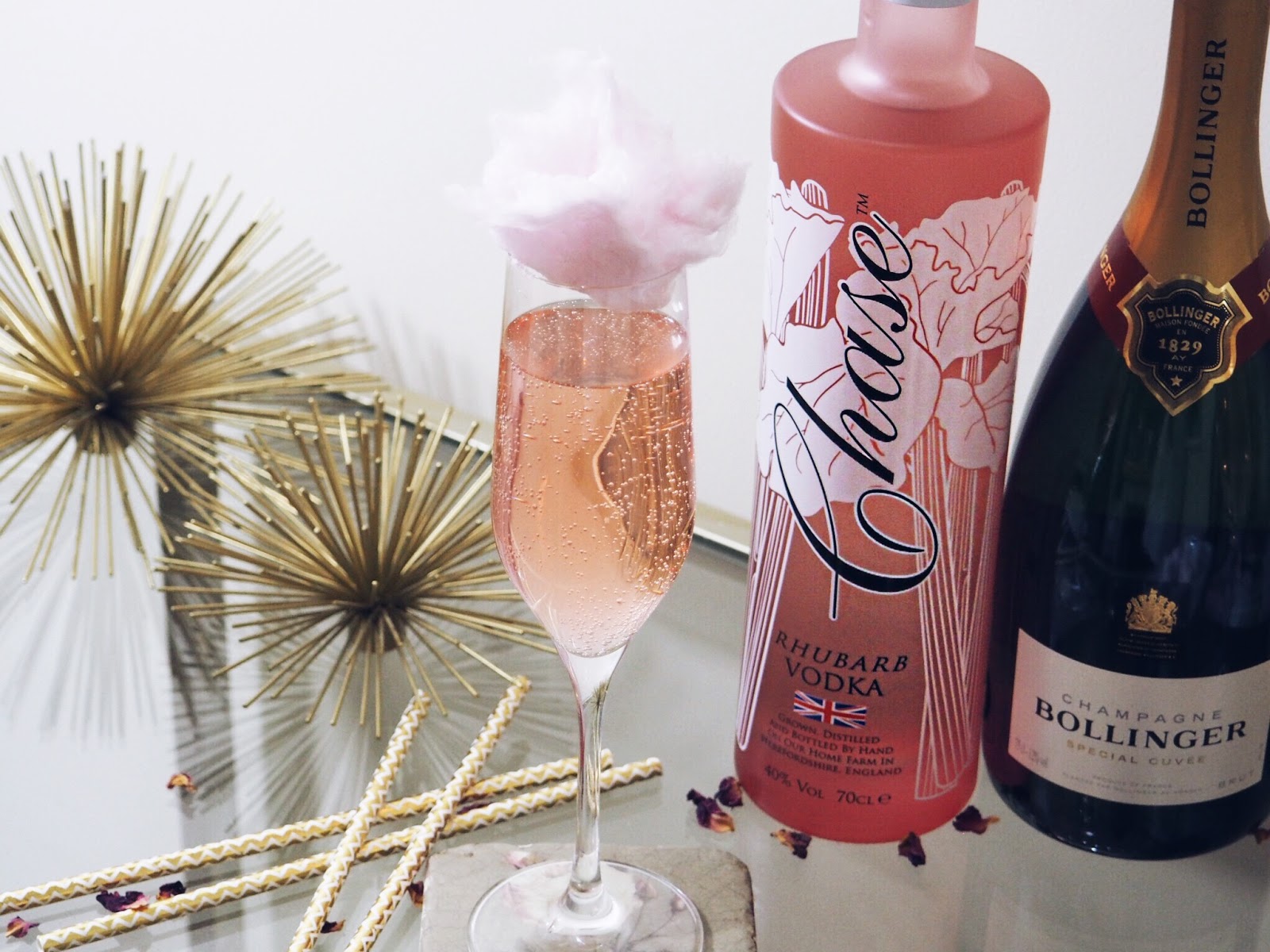 Valentine’s Day Cocktail Candy Floss Fizz Time2Gossip