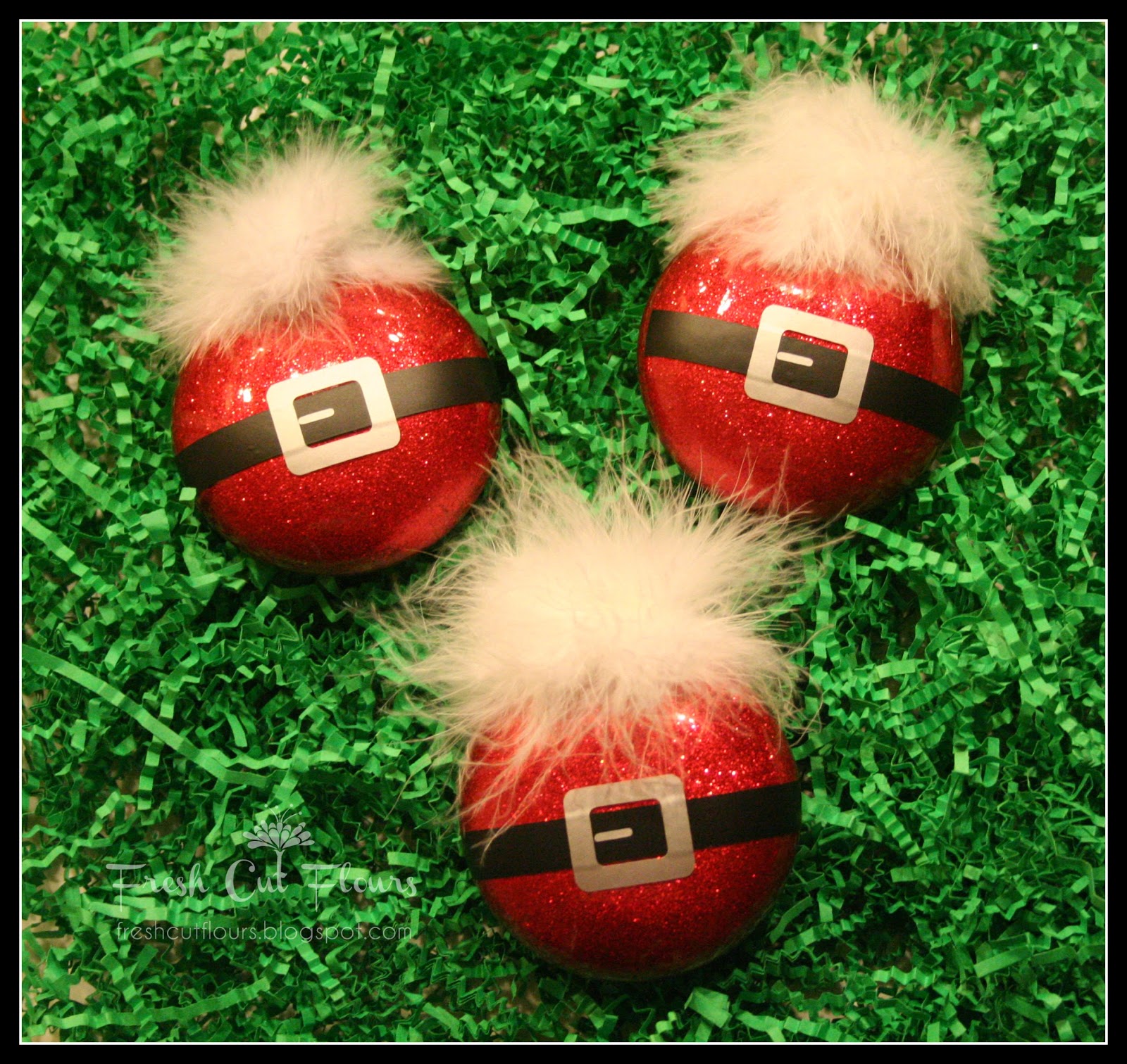 Fresh Cut Flours Easy Peasy DIY Ornaments!